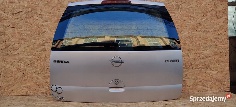 TYLNA KLAPA TYŁ POKRYWA GABAŻNIKA TYŁ SZYBA OPEL Rudziniec