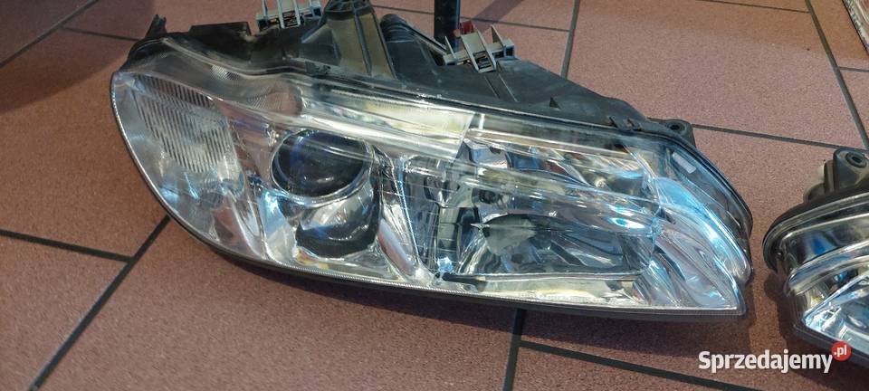 Komplet reflektorów przednich Peugeot 406 coupe osobowe Lampy przednie śląskie sprzedam