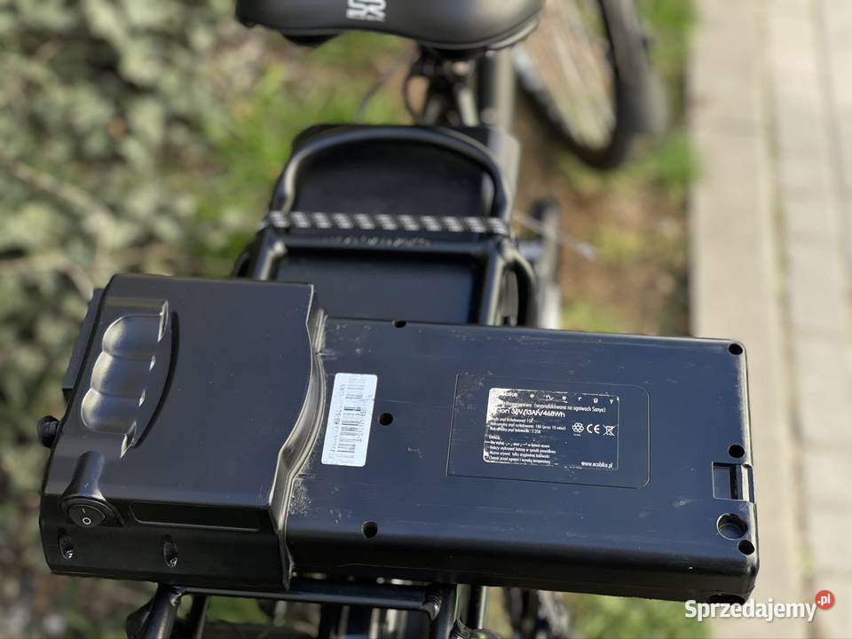 Elektryczny rower składak na bazie Unibike Kraków