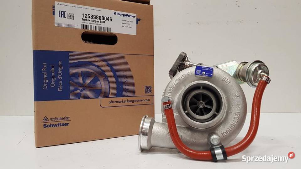 Nowa turbosprężarka BorgWarner KKK 12589880046 Pozostałe Siedlce