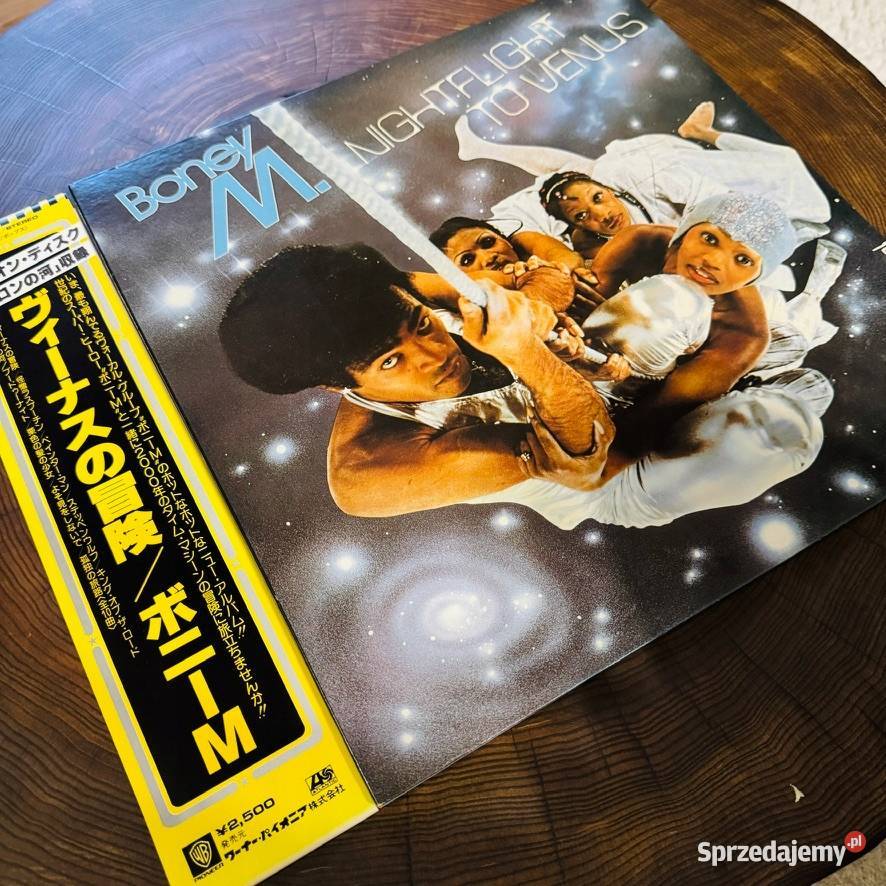 Boney M Nightflight To Venus EXEX Japan Obi LP Gdynia