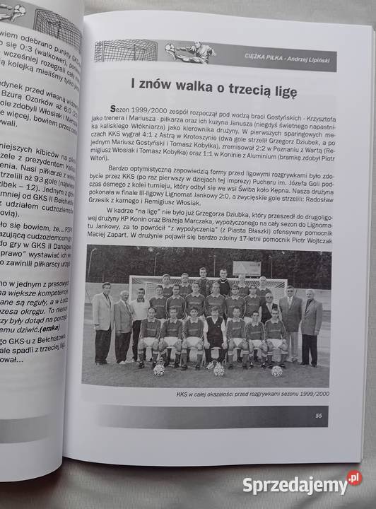 Andziej Lipiński Zbigniew Kościelak Cieżka Piłka wielkopolskie Koźminek