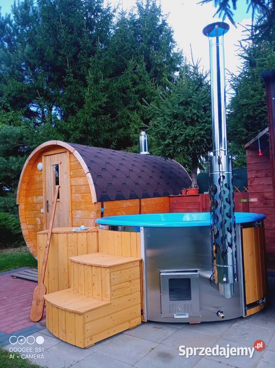 Jacuzzi Ogrodowe Balia Kąpielowa Bania Ruska Olecko