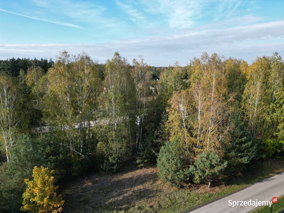 Urokliwa działka budowlana 1331 m Mrozy gm