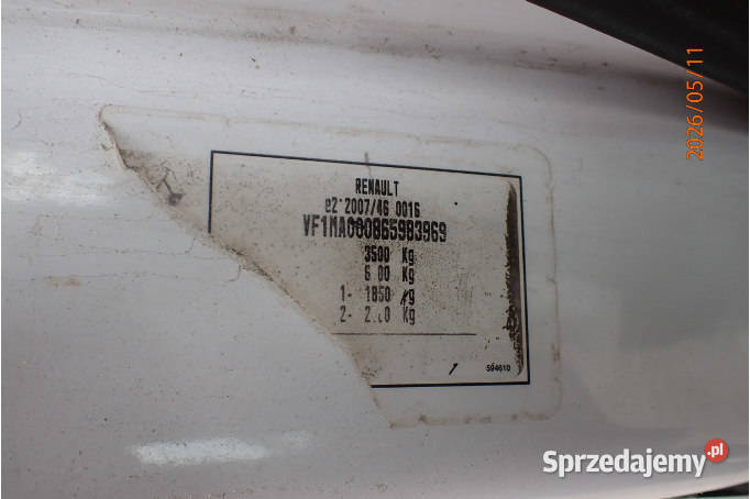 RENAULT MASTER 2021 229900 ccm 150 Warszawa
