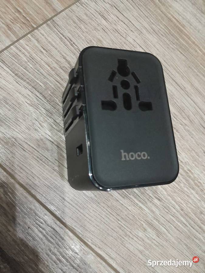 Uniwersalny adapter podróżny z portami USB Hoco Wieliczka