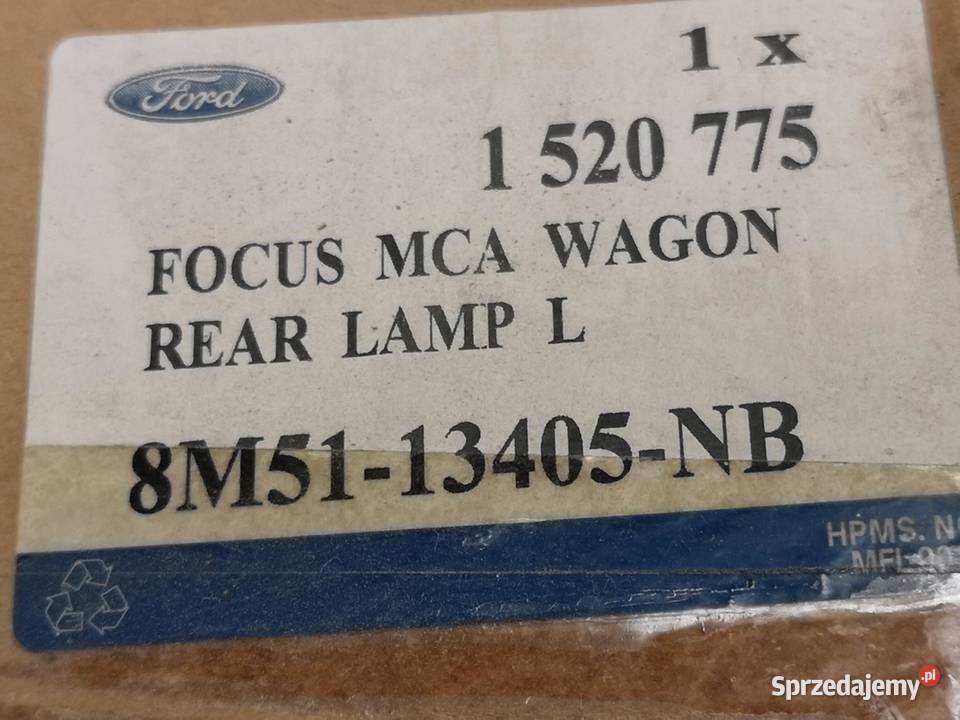 LAMPA LEWY TYŁ FORD FOCUS II 20042012 1520775