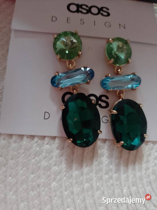 ASOS Długie Bogato zdobione kolczyki z Londynu Kraków