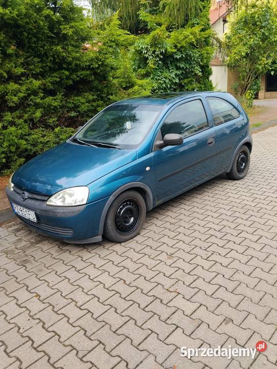 Opel Corsa 10 comfort Na chodzie Okazja welurowa tapicerka Corsa Poznań sprzedam