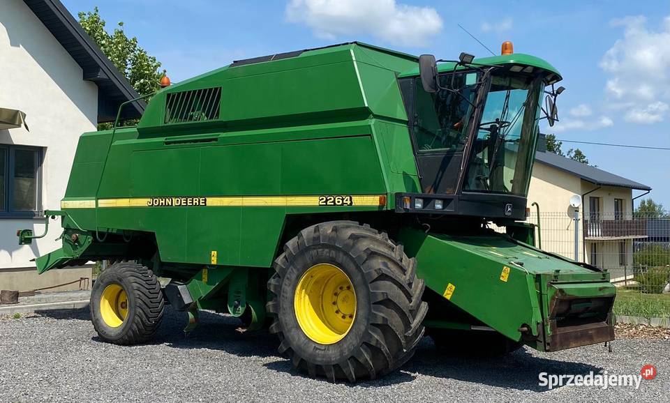 John Deere 2264 | 1999 | 6m | rozrzutnik plew | szerokie koła