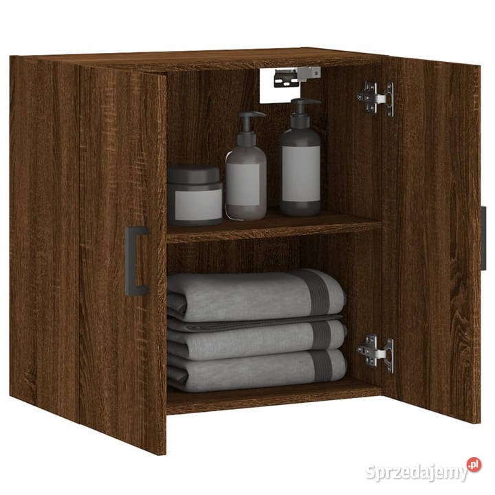 Szafka ścienna brązowy dąb 60x31x60 WM829971