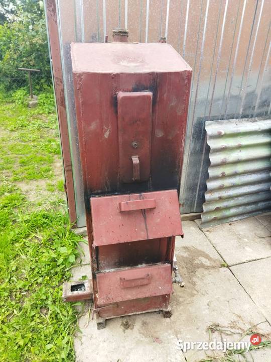 Piec zasypowy co na węgiel drewno 20kw warmińsko-mazurskie Pasłęk sprzedam