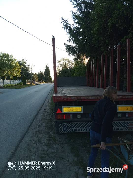 Przyczepa do drewna Sokolina