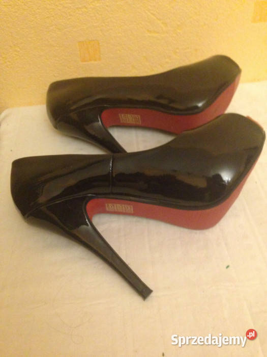 Szpilki eleganckie nowe czarne sprzedam