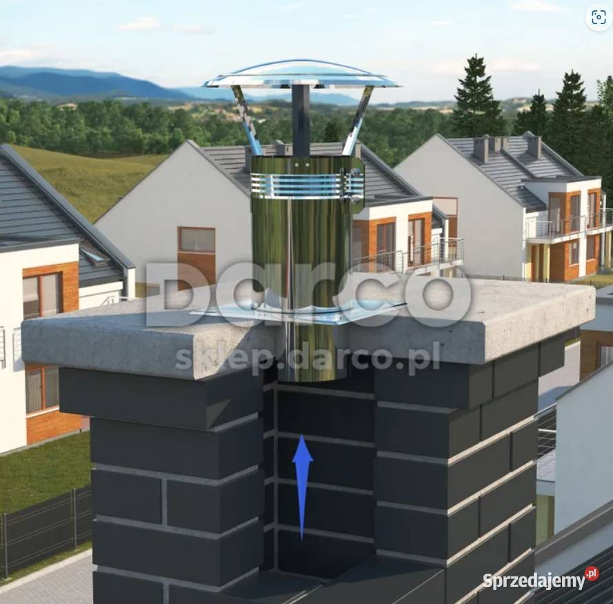 Daszek Wywietrznikowy DA180OC Pozostałe Pobiedziska