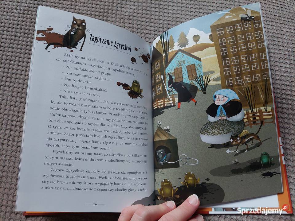 nowa Wakacje czarownic Anna Sójka twarda Kraków sprzedam