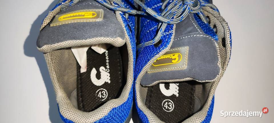 Sprzedam buty robocze Consorte z metalowym skóra Miechów