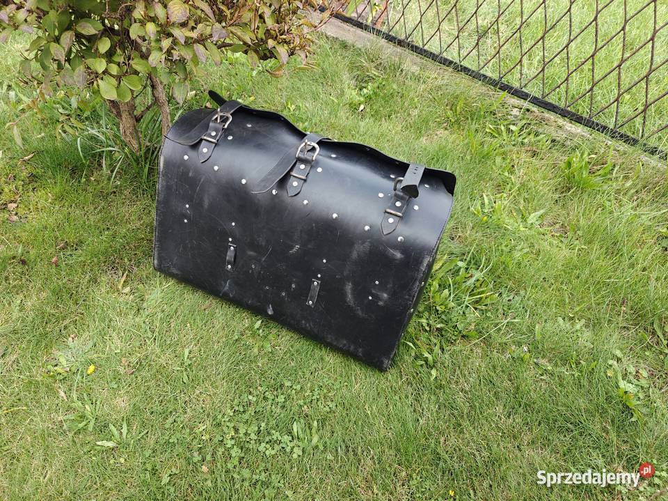 kufer wielki centralny skóra chopper Kufry Oświęcim