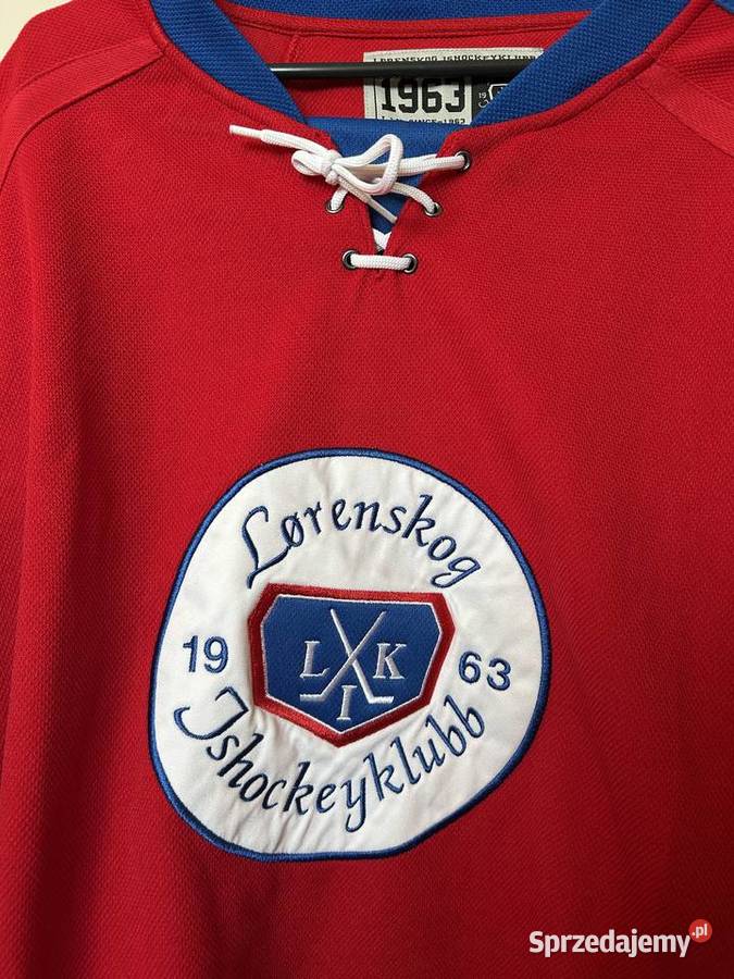 Hokej Norwegia LORENSKOG IK LXL Unikat Wrocław