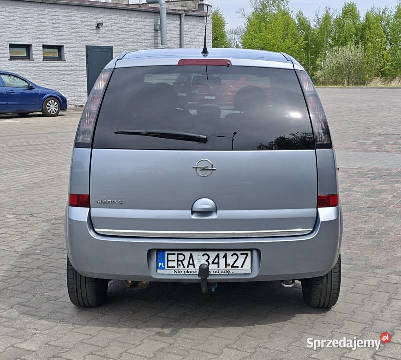 Opel Meriva 16 Benzyna 105 2009r Lift Klima Hak Meriva Łask sprzedam