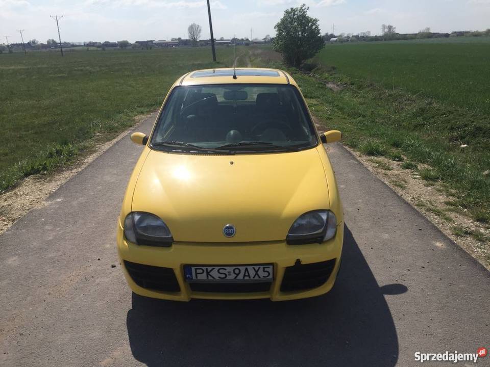Fiat Seicento ABARTH 11 Gaz Rok produkcji 1998 wielkopolskie Kościan