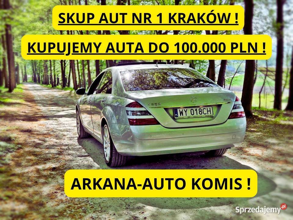 Skup Samochodów AUTO SKUP AUT Kraków Kupujemy