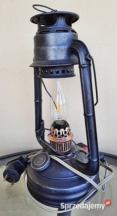 Lampa Jupiter w patynie duża na żarówkę Ostrów Wielkopolski