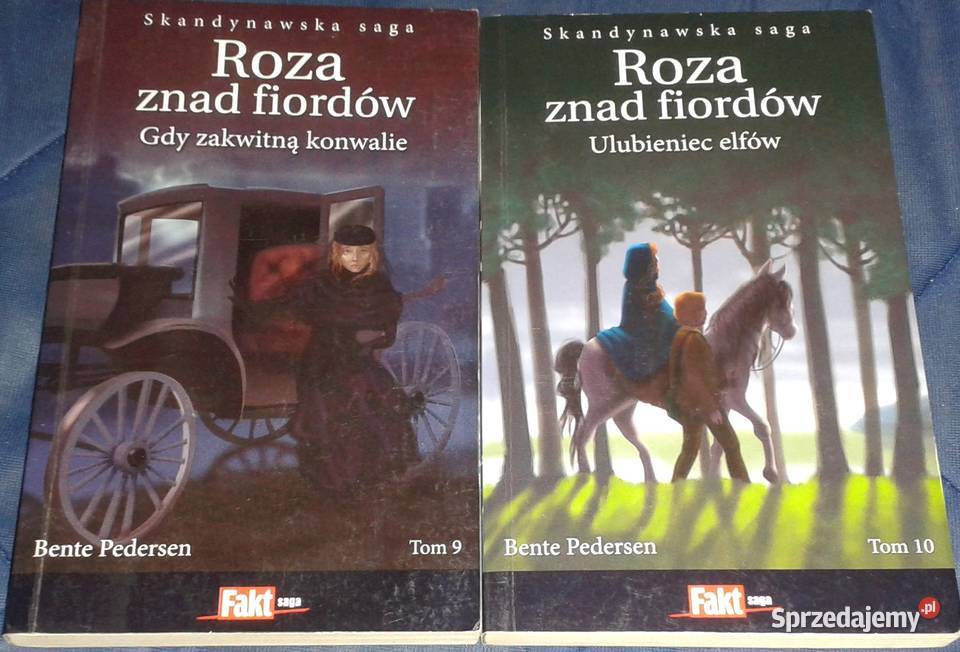 Róża znad fiordów Skandynawska saga Bente Chełm