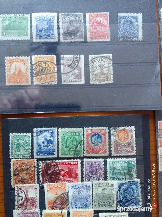 Znaczki Mexico stare Zabierzów