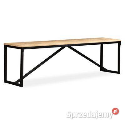 vidaXL Ławka z drewna mango 160x35x45 244904 Warszawa