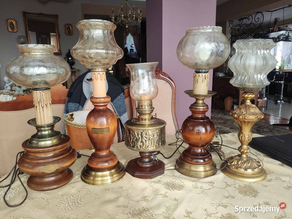 stara oryginalna lampa z kloszem Gorzów Wielkopolski