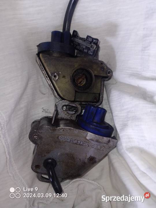 Mercedes zaworek sterowanie podcisnieniem