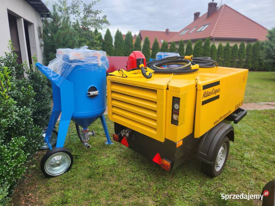 Atlascopco Nowa piaskarka zestaw Dostawa Kraków sprzedam