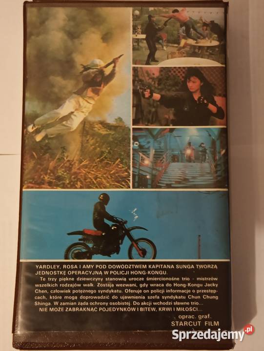 3 filmy na VHS Kultura i Rozrywka Szczecinek