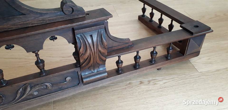 Dębowy wieniec kredensu z początku XX w Łomża sprzedam