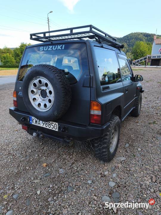 Suzuki Vitara 16 16V LPG lift 2 wyciągarka Rok produkcji 1997 małopolskie Andrychów