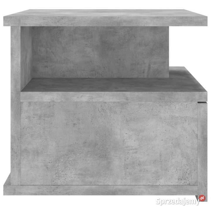 Wisząca szafka nocna betonowa szarość 40x31x27 Warszawa