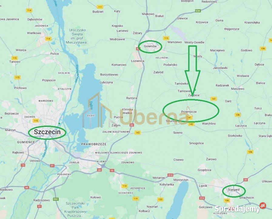 Dom wolnostojący w Przemoczu Gm Maszewo Przemocze