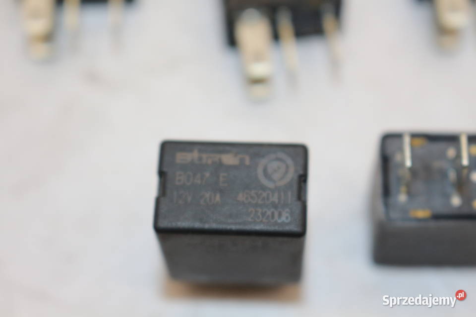 FIAT COMA 2 PRZEKAŹNIK BITRON 12V 20A 46520411 przekaźniki Układ elektryczny Prochowice