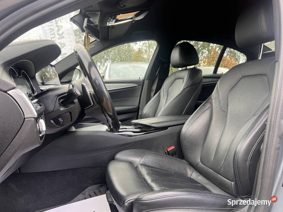 BMW 520d 2018 szary Warszawa
