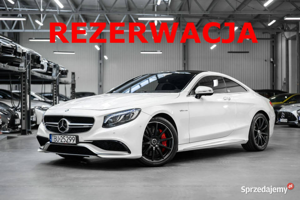 Mercedes S 63 AMG 55 V8 585 AMG Burmester czujnik zmierzchu Węgrzce