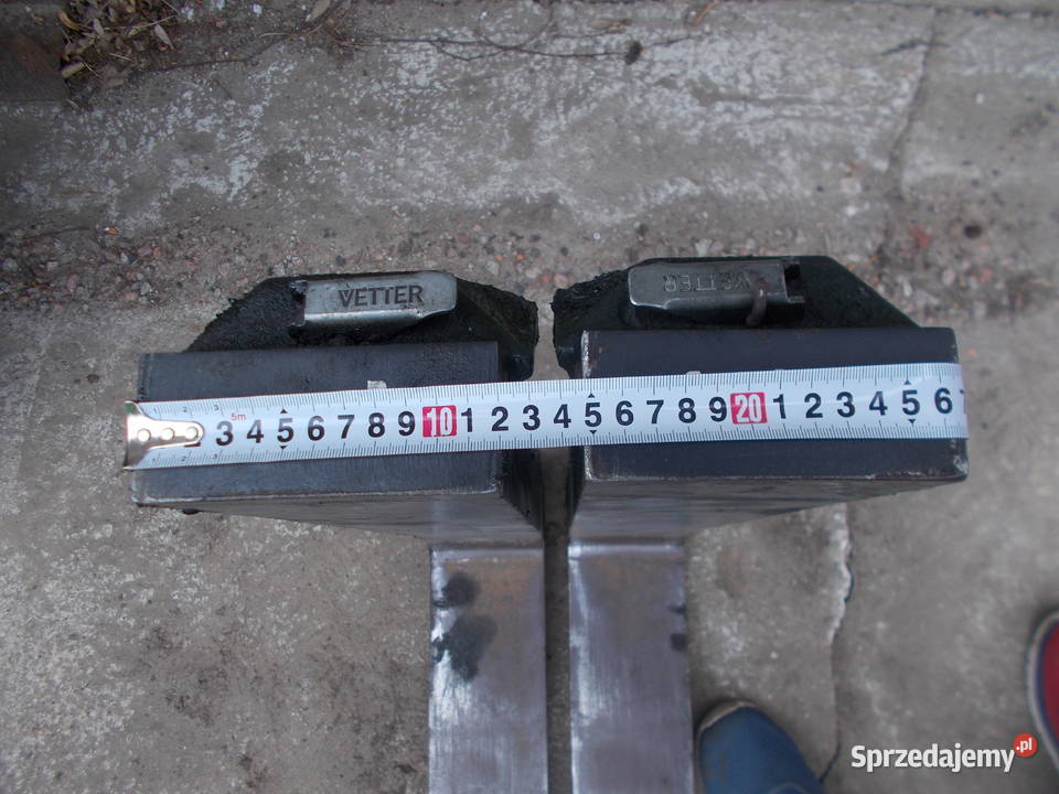 widły do widlaka 240 dł 12 sz 5 gr kareta 3a Brąchnowo