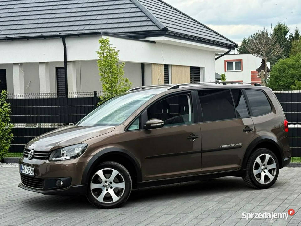 Volkswagen Touran CROSS 20 TDi 140 6B kurtyny powietrzne mazowieckie sprzedam