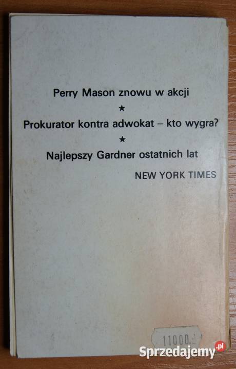 E S Gardner Lodowate dłonie Parczew