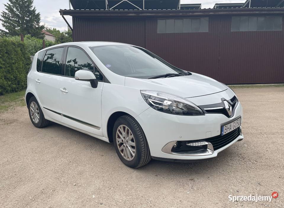 Renault Scenic 2016 12 moc 130 zrywny 130KM podlaskie Hajnówka