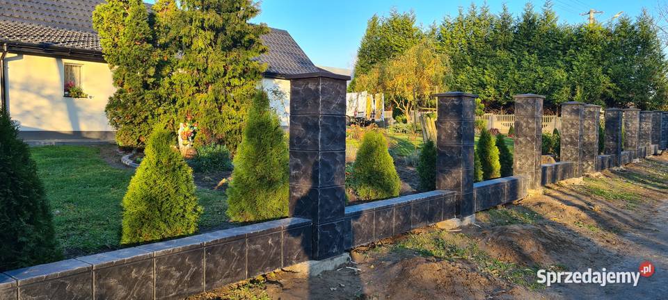 Ala klinkier Imitacja Klinkieru ogrodzenie Piotrków Trybunalski