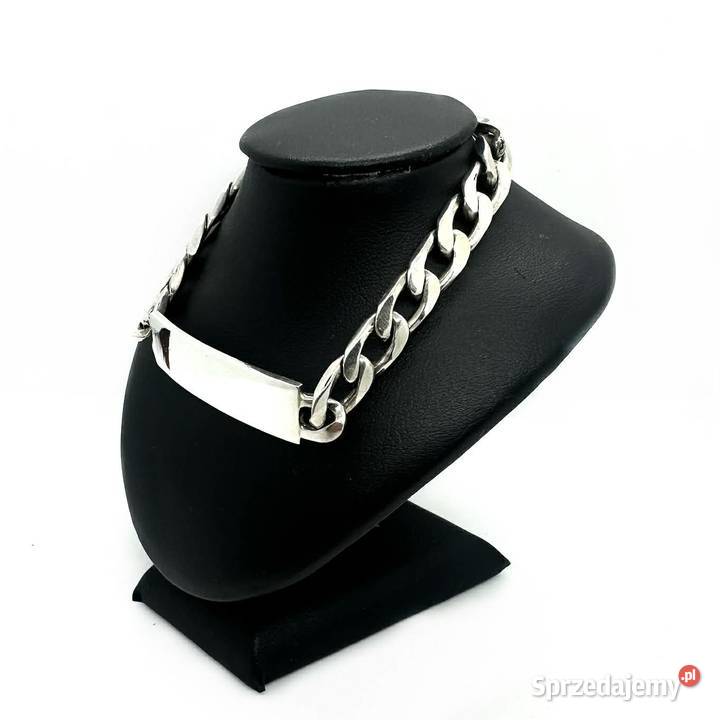 Srebrna Bransoletka PR 925 2712g 21 warmińsko-mazurskie Elbląg