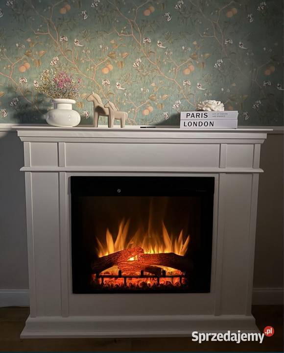 Kominek z drewna wkład grzewczy elektryczny eko Kominki elektryczne Warszawa sprzedam