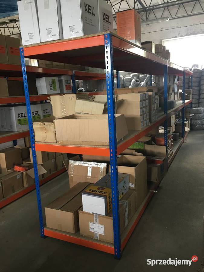 Regały magazynowe polkowe sklepowe regał Katowice