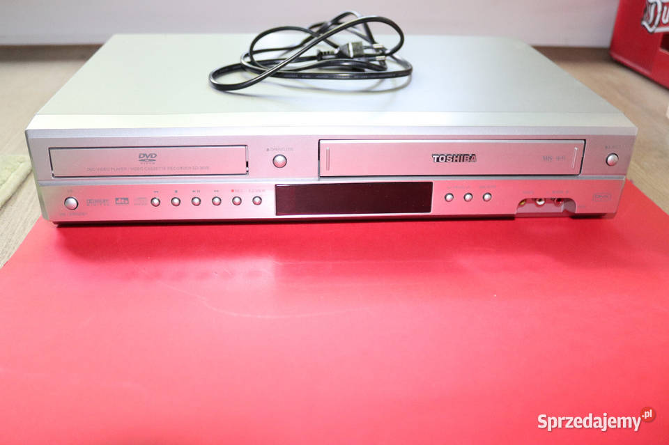 odtwarzacz combo dvd VHS Toshiba SD-36VESE magnetowid retro kopiowanie